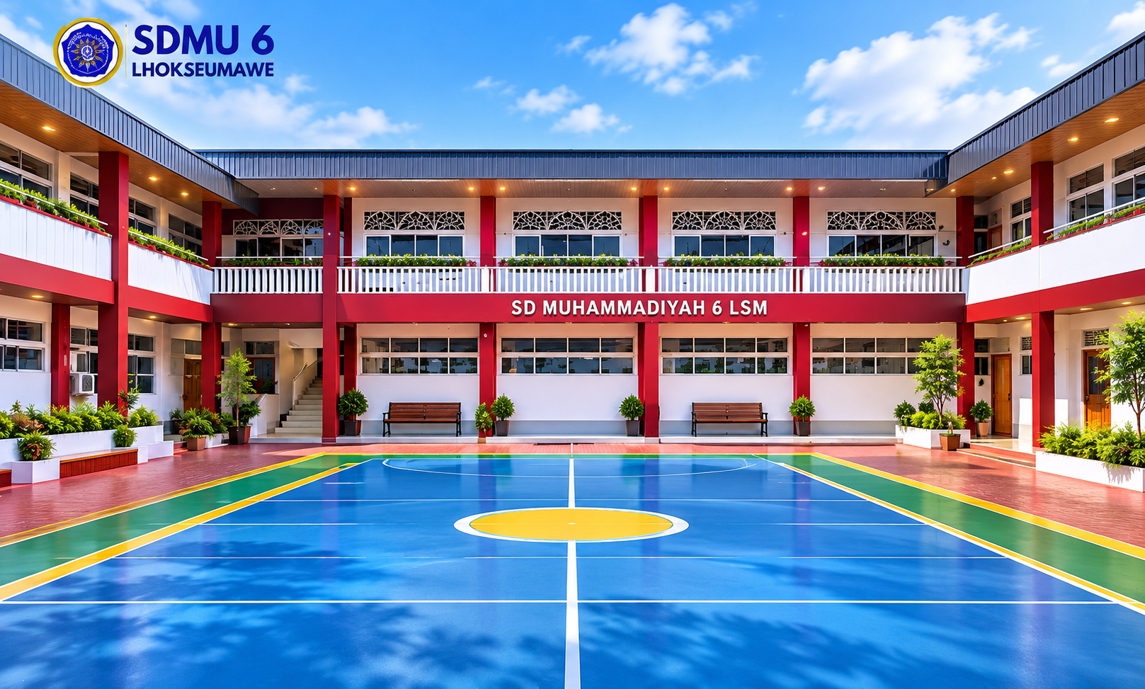 Gedung SD Muhammadiyah 6 Lhokseumawe